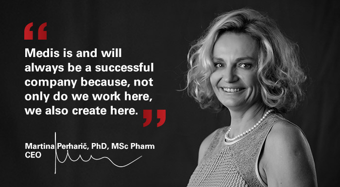 An interview with the new CEO of Medis - Martina Perharič